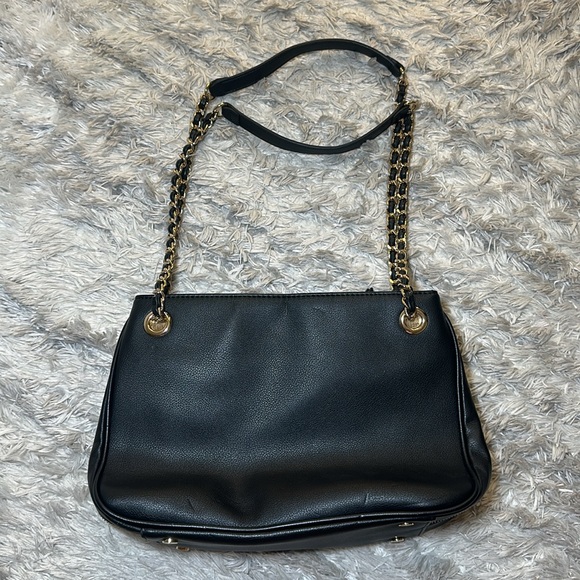 INC Elegant Black Chain Strap Women's Bag - Picture 2 of 6